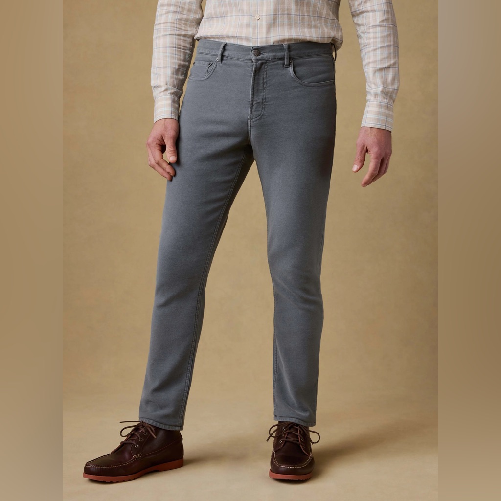Faherty Stretch Terry 5-Pocket Pant Men’s 30 X 30 Slate
